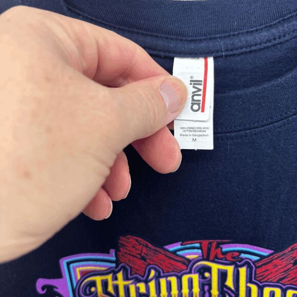 New The String Cheese Incident Red Rocks 2016 Medium Pycadellic Jam Band Navy - Picture 5 of 5